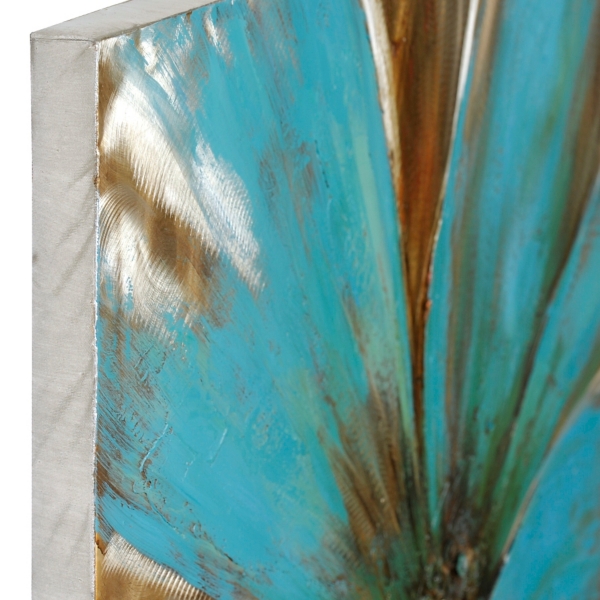 Bright Blue Flower Canvas Art Print Kirklands