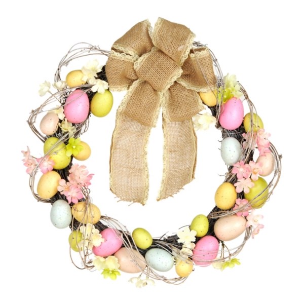Pastel Easter Egg Wreath Kirklands