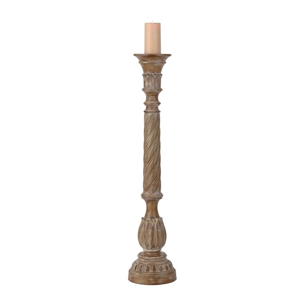 Honey Spiral Floor Candle Holder, 42 in. Kirklands