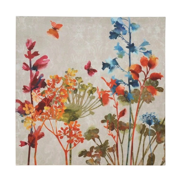 Colorful Flowers II Canvas Art Print Kirklands