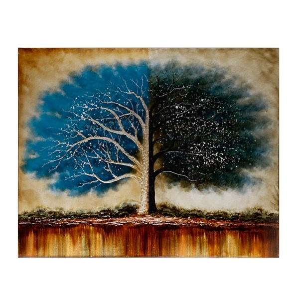 Blue Tree of Life Canvas Art Print Kirklands