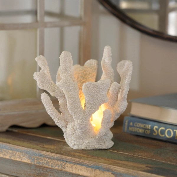 White Coral Night Light Kirklands