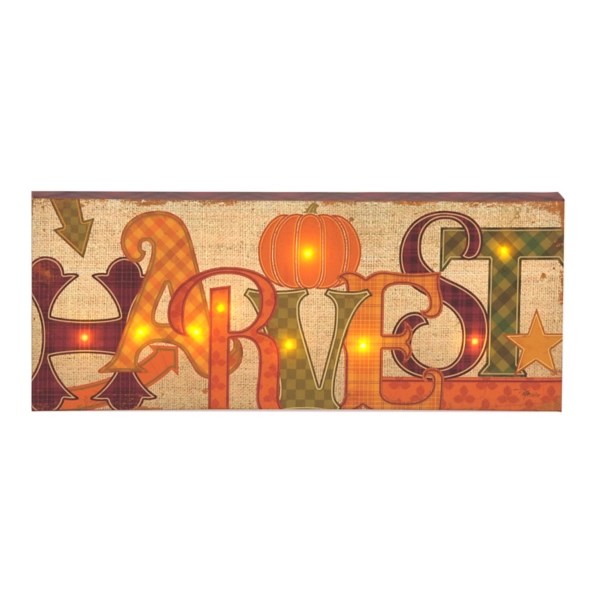 Harvest Glow LED Canvas Art Prints Kirklands