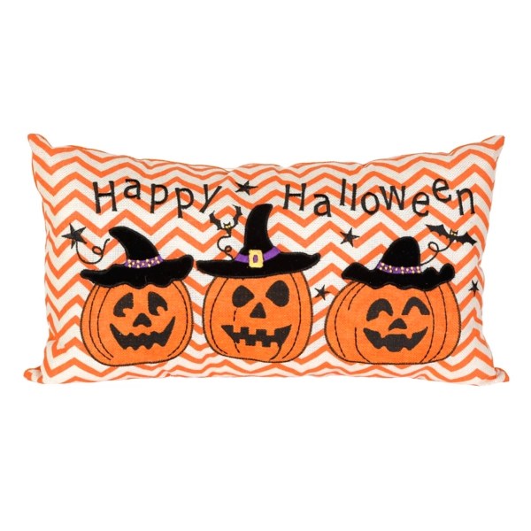 Jack O' Lantern Happy Halloween Pillow Kirklands