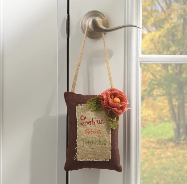 Let Us Give Thanks Door Hanger Kirklands