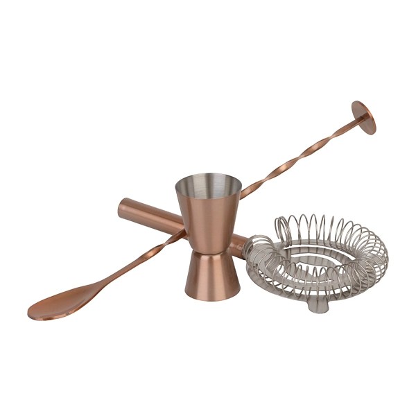 Copper Cocktail Set Kirklands