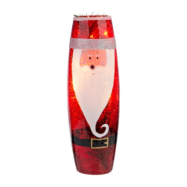 PreLit Painted Santa Hurricane Kirklands