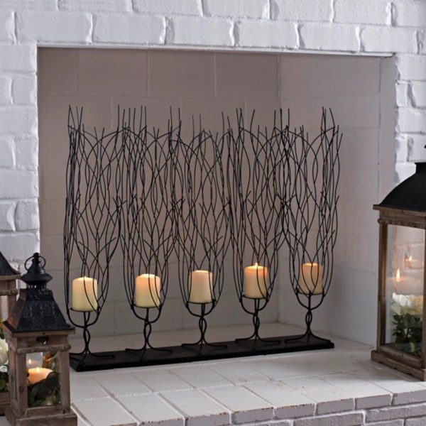 Metal Branches 5Pillar Candle Holder Kirklands