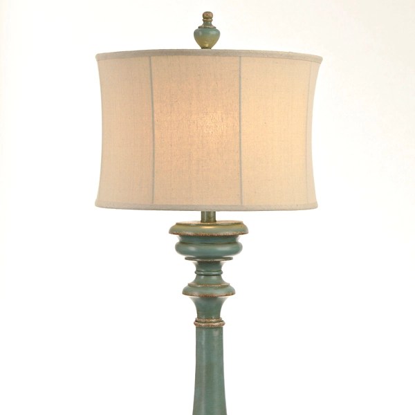 Burks Turquoise Floor Lamp Kirklands