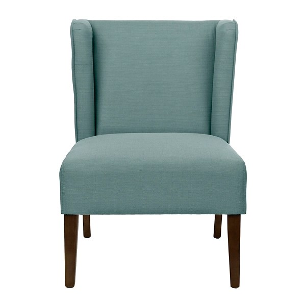 Blue Wing Back Accent Chair Kirklands
