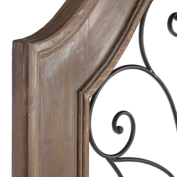 Natural Arch Wood and Metal Wall Plaque Kirklands