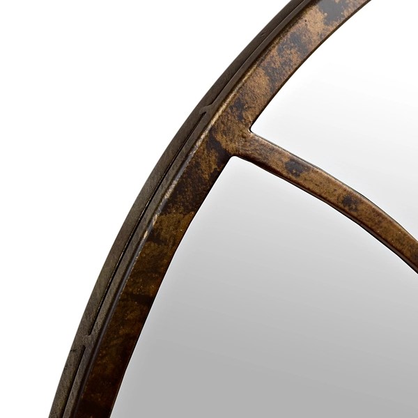 Ella Windowpane Arch Mirror Kirklands