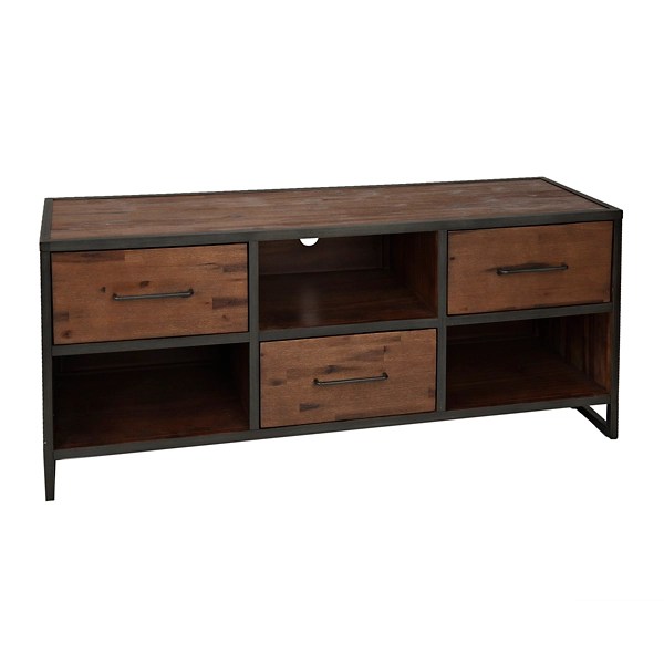 Acacia Wood and Steel Media Kirklands