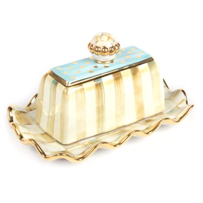 MacKenzieChilds Parchment Check Butterhouse