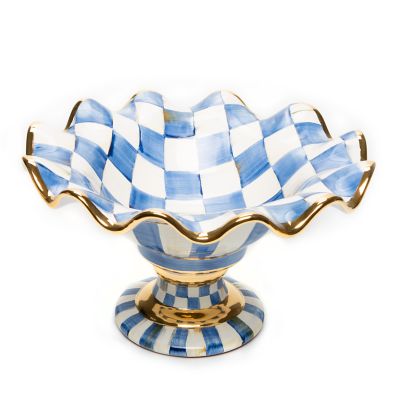 MacKenzieChilds Royal Check Compote