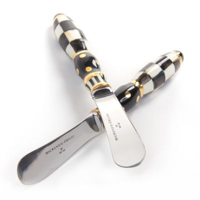 MacKenzieChilds Courtly Check Canape Knives Set of 2
