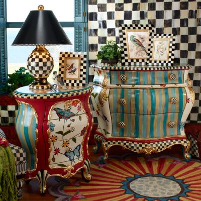 MacKenzieChilds Butterfly Accent Chest