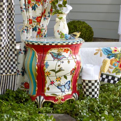 MacKenzieChilds Butterfly Accent Chest