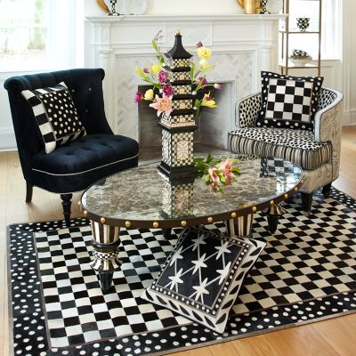 MacKenzieChilds Dotography Coffee Table