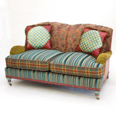 MacKenzieChilds Highland Loveseat