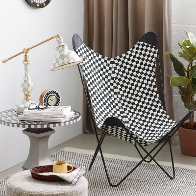 MacKenzieChilds Courtly Check Butterfly Chair