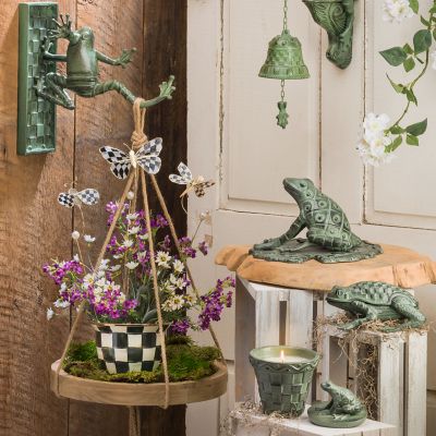 MacKenzieChilds Frog Plant Hanger