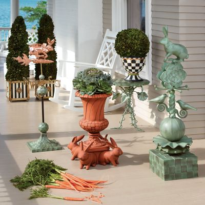 MacKenzieChilds Rabbit Warren Planter