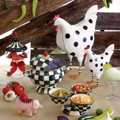 MacKenzieChilds Dot Chicken Small