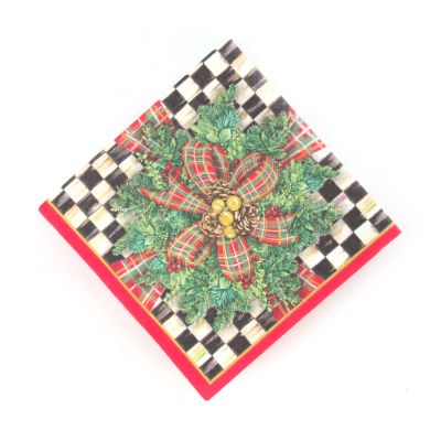 MacKenzieChilds Evergreen Paper Napkins Cocktail