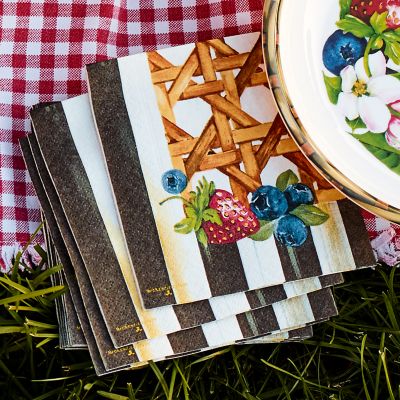 MacKenzieChilds MacKenzieChilds Berries & Blossoms Paper Napkins
