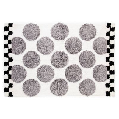 MacKenzieChilds Sterling Dot Bath Rug