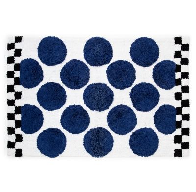 MacKenzieChilds Royal Dot Bath Rug