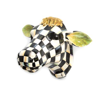 MacKenzieChilds Courtly Check Small Cow