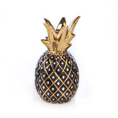 MacKenzieChilds Pineapple Candle Holder Small Black