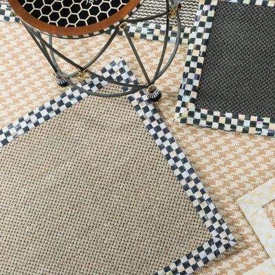 MacKenzieChilds Courtly Check Sisal Rug 3' x 5'
