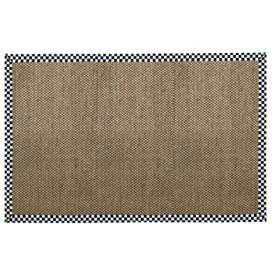 MacKenzieChilds Courtly Check Chunky Sisal Rug 8' x 10' Rug