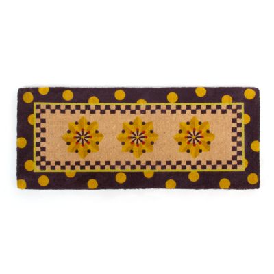 MacKenzieChilds Medallion Double Door Entrance Mat