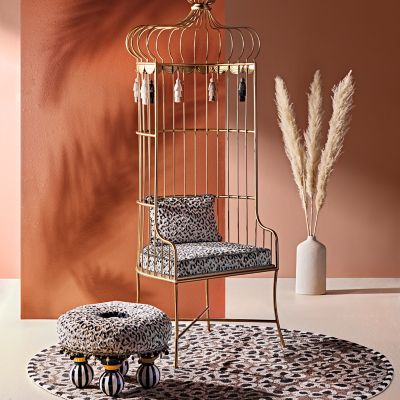 MacKenzieChilds Serengeti 6' Round Rug