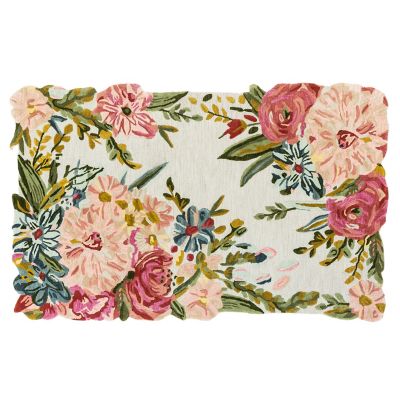 MacKenzieChilds Flower Garden Rug 5' x 8'