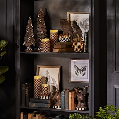 MacKenzieChilds Woodland Pillar Candle Holder