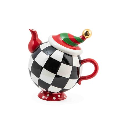 MacKenzieChilds Granny Kitsch Tipsy Teapot