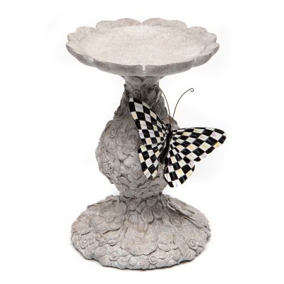 MacKenzieChilds Naturals Pillar Candle Holder Short