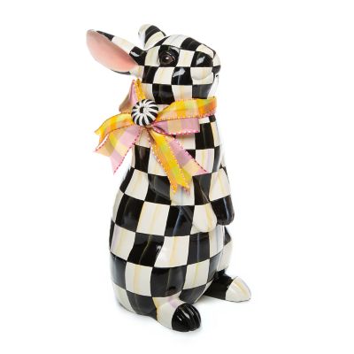 MacKenzieChilds Courtly Check Standing Bunny
