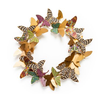 MacKenzieChilds Butterfly Wreath
