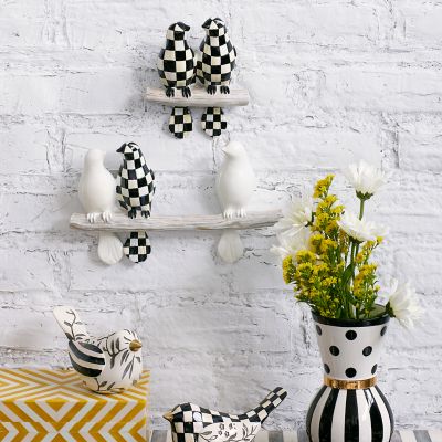 MacKenzieChilds Bird Trio Wall Art