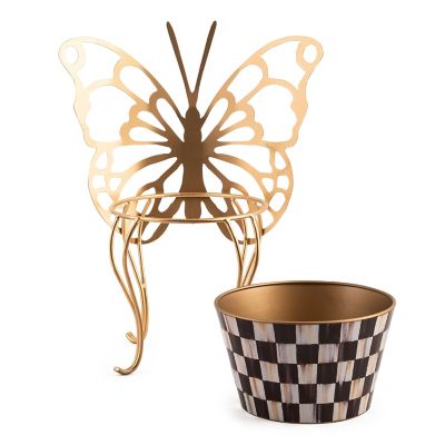 Butterfly Plant Holder MackenzieChilds