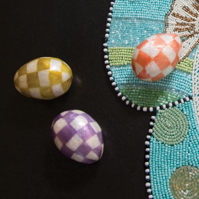 MacKenzieChilds Pastel Eggs Set of 7