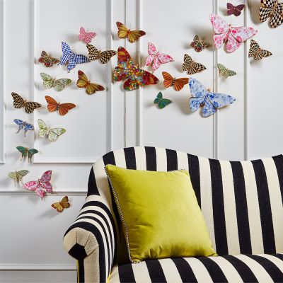 MacKenzieChilds Butterfly Trio Wall Decor Pond