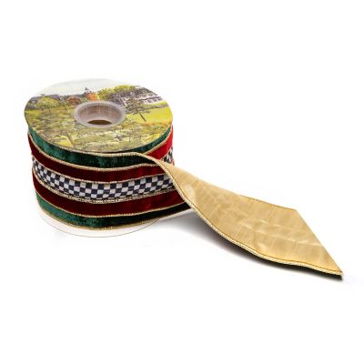 MacKenzieChilds Christmas Magic 4" Ribbon