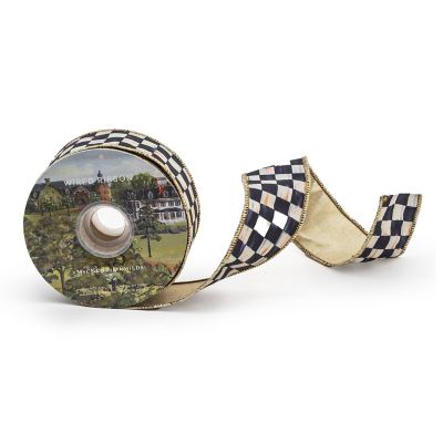 MacKenzieChilds Courtly Check 2" Ribbon